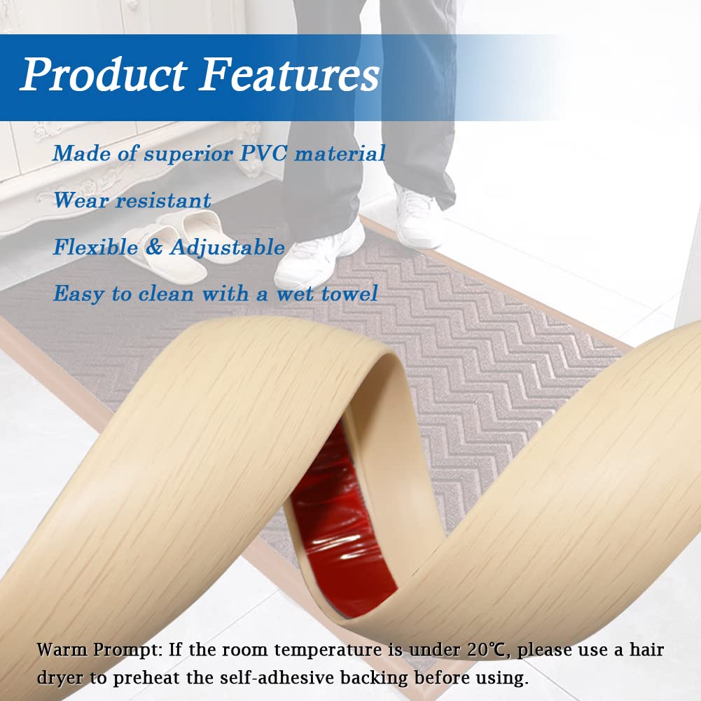 Carpet Transition Strip Self Adhesive Floor Transition Strip