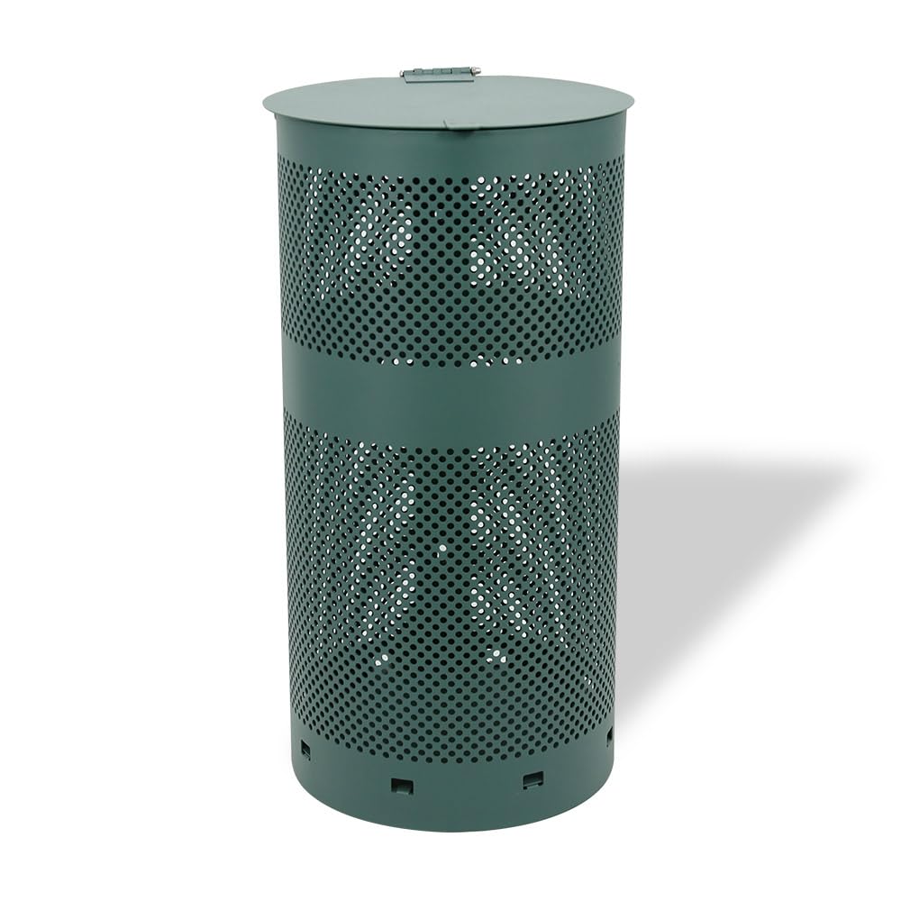 Discontinued Aluminum Outdoor Trash Can