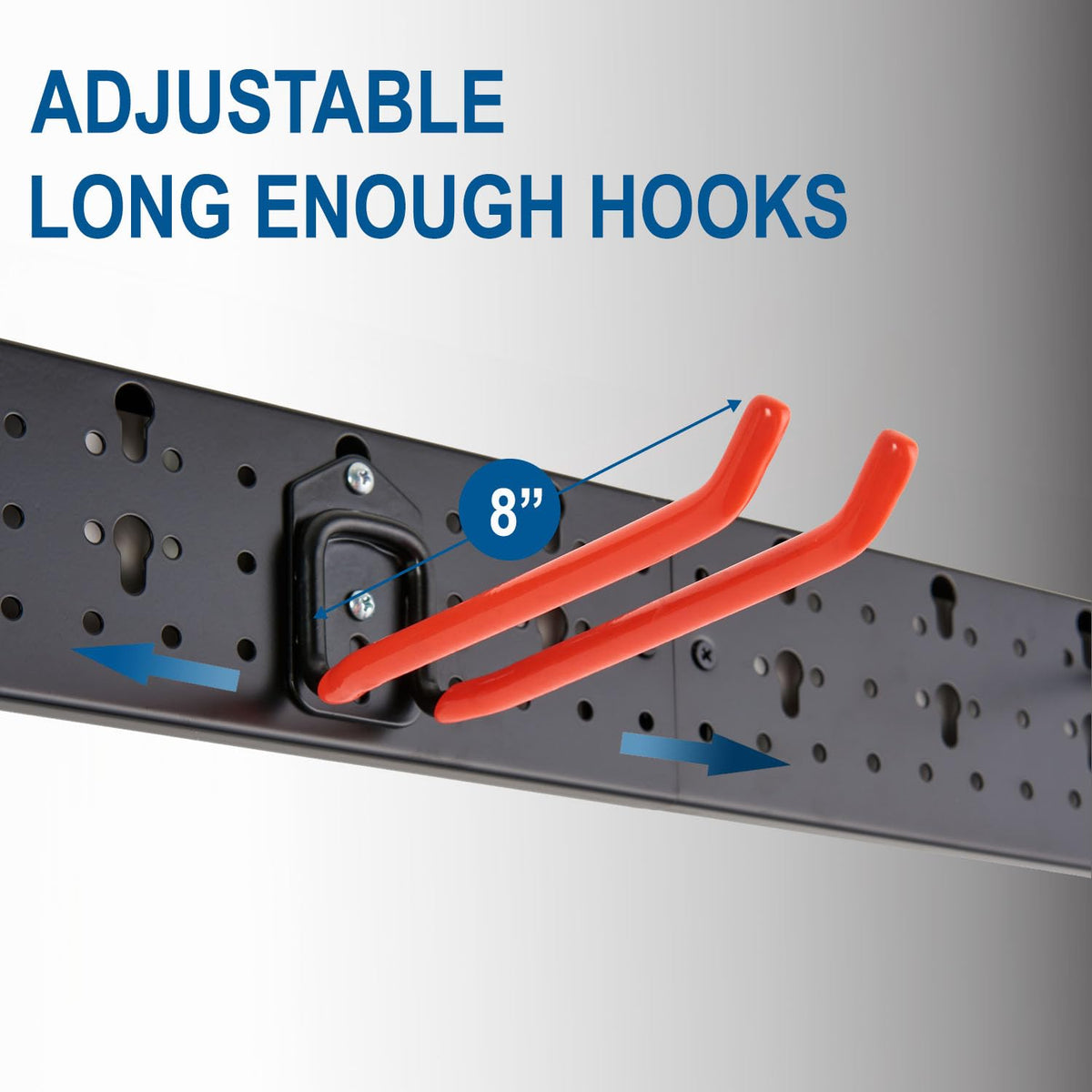 Wall Mount Garage Organizer Tool Storage Rack