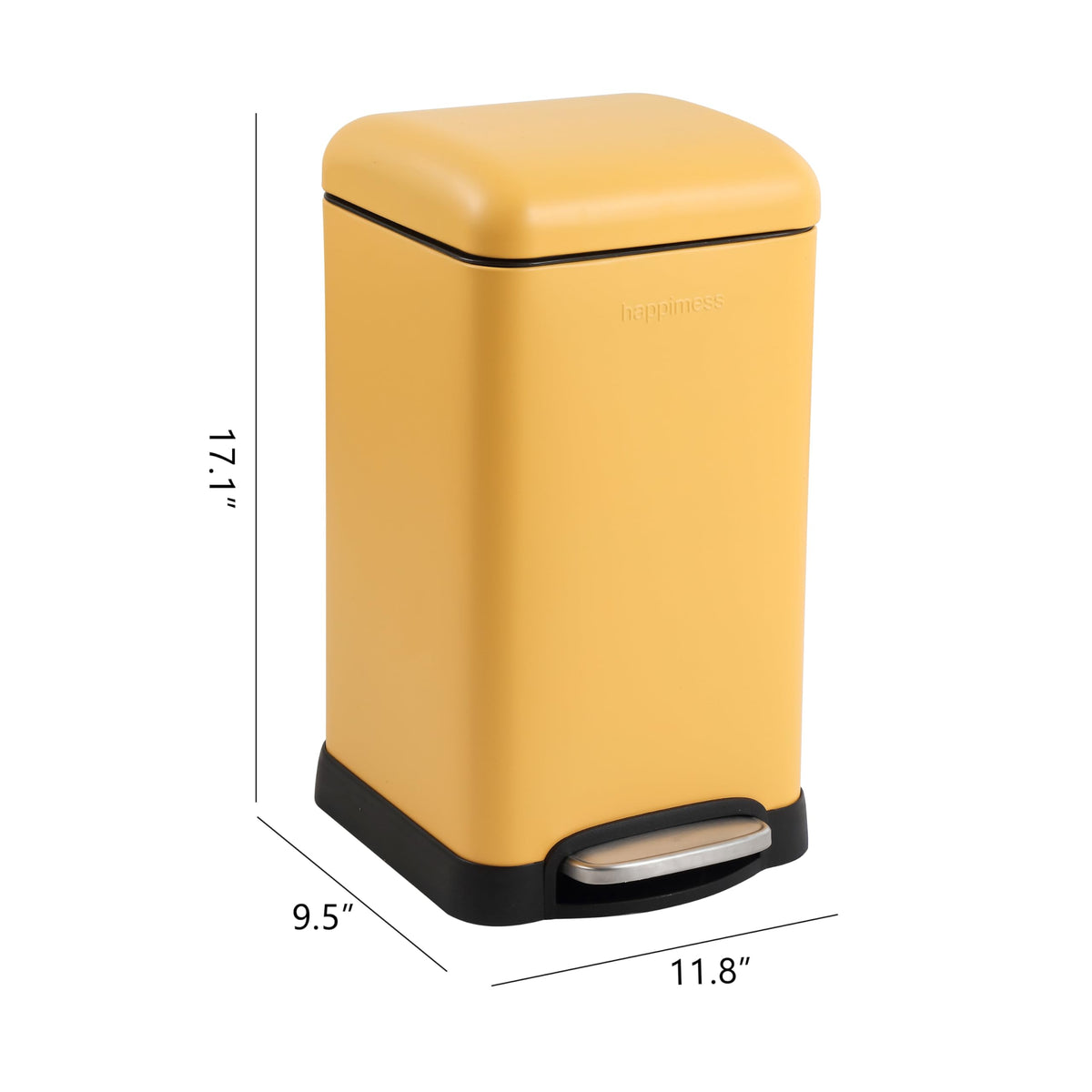 Betty Retro Mini 3.2 Gal Step Trash Can
