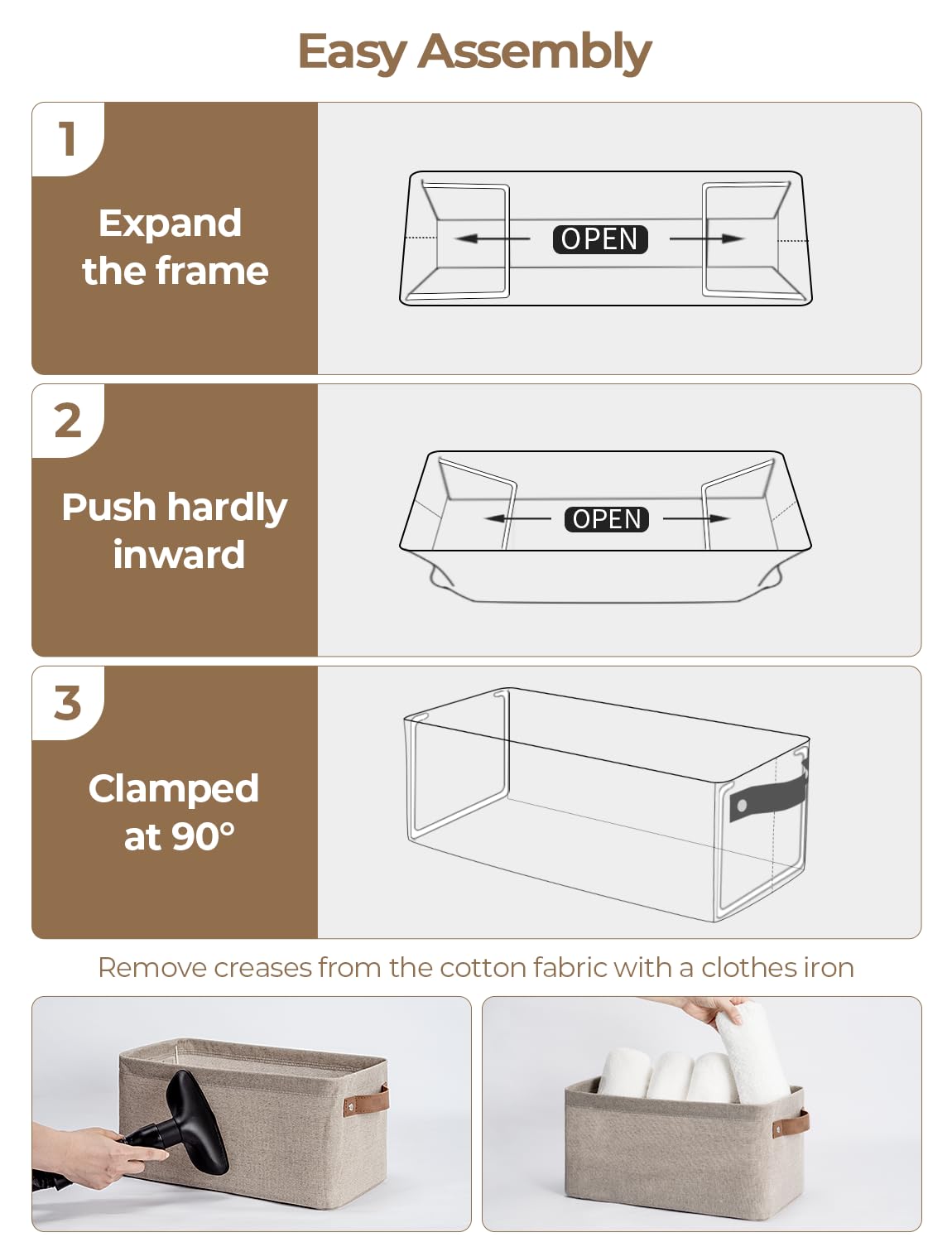 Narrow Storage Bins (2 Count)