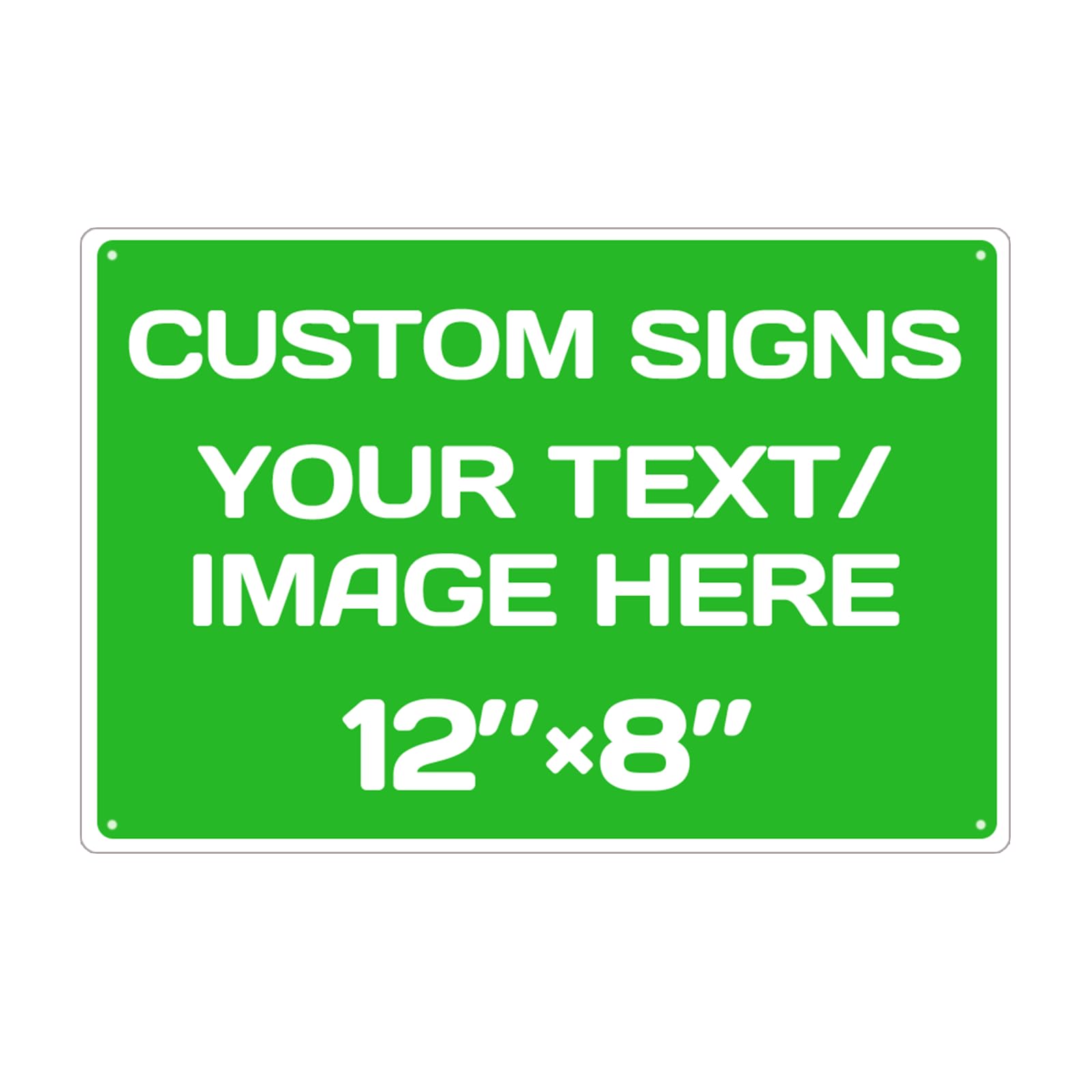 Personalized signs