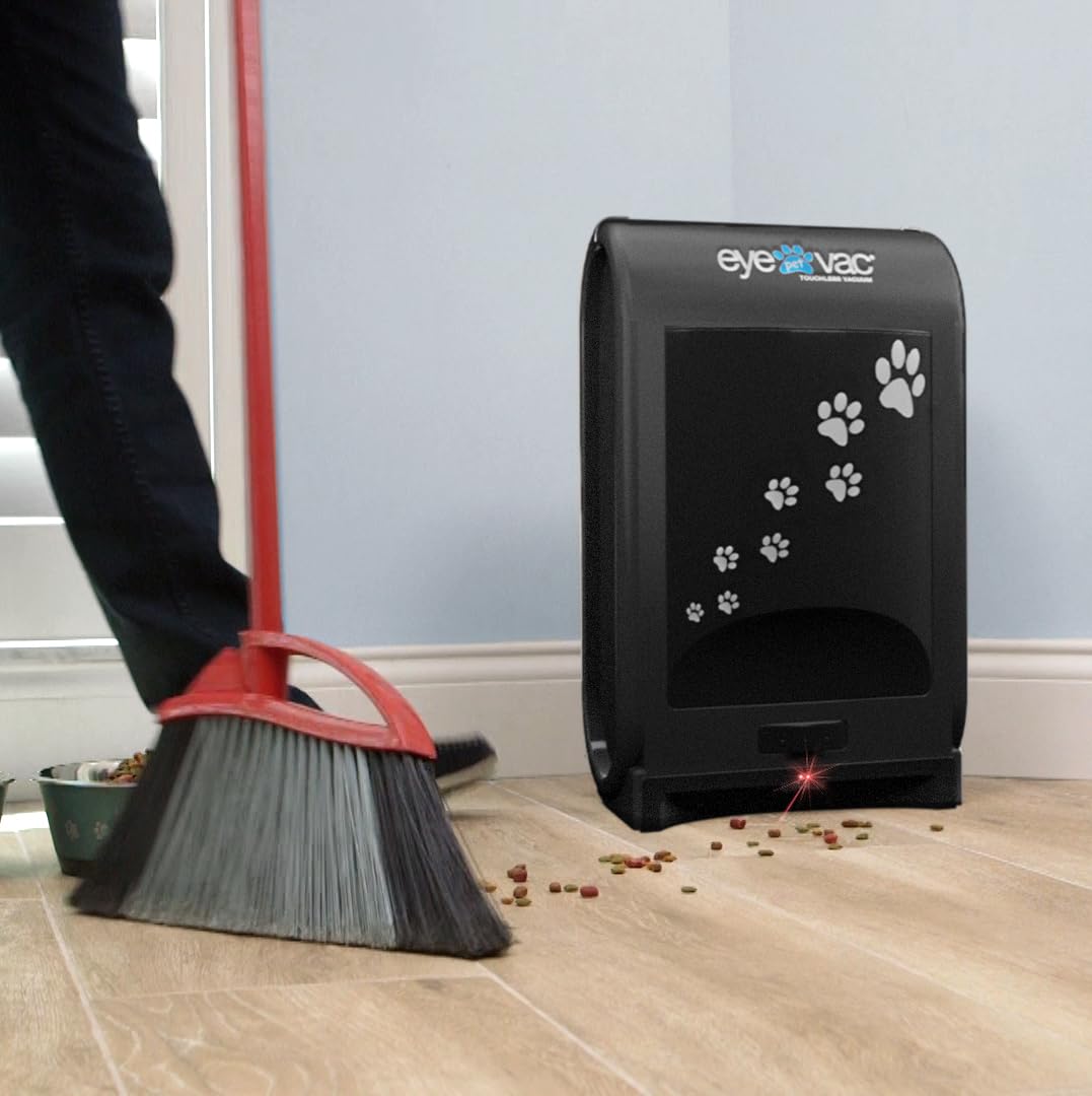EyeVac Pet Touchless Vacuum Automatic Dustpan