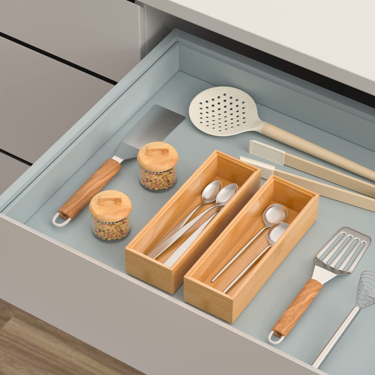 Silverware Tray for Drawer (2 Count)
