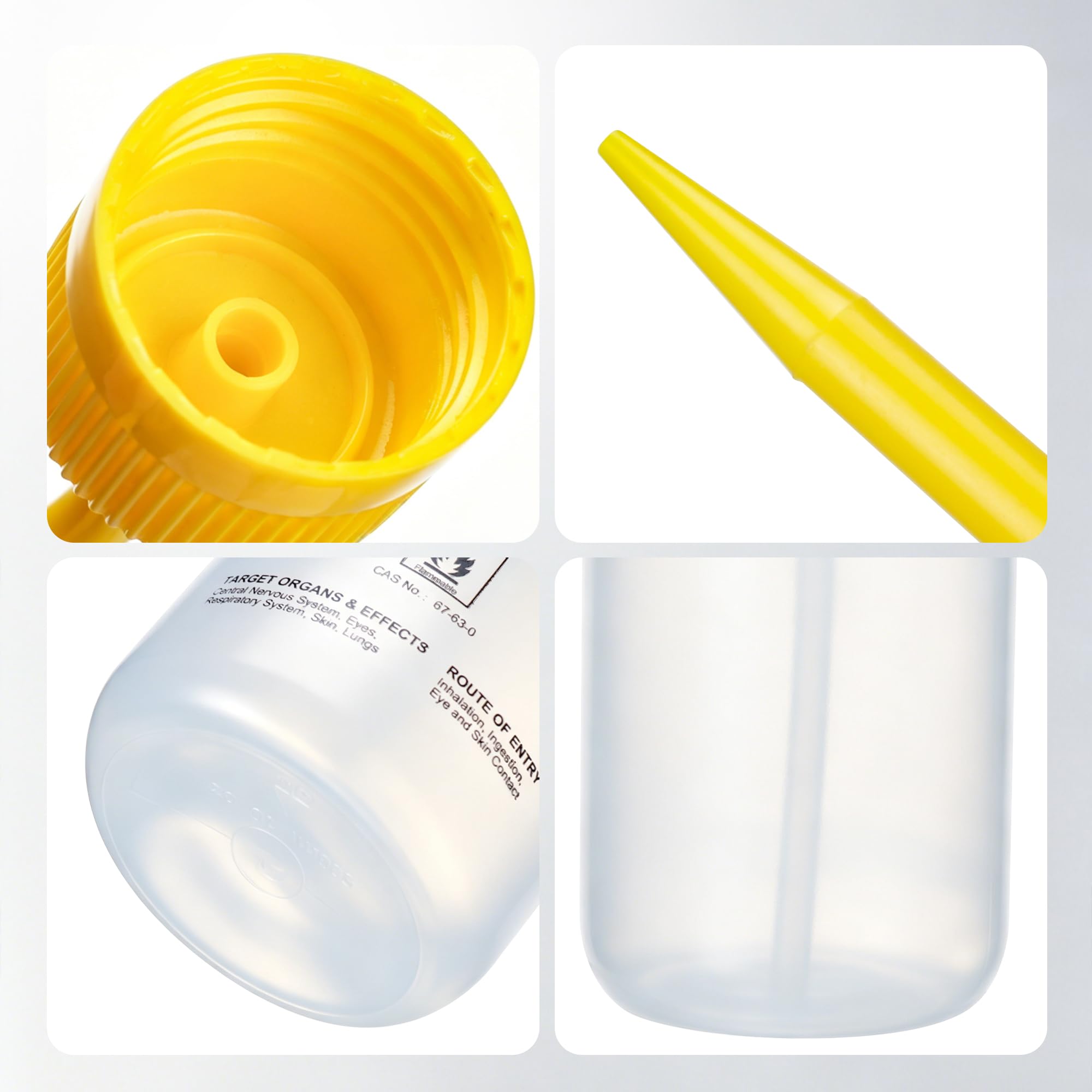 2pcs Safety Wash Bottles (2 Count)