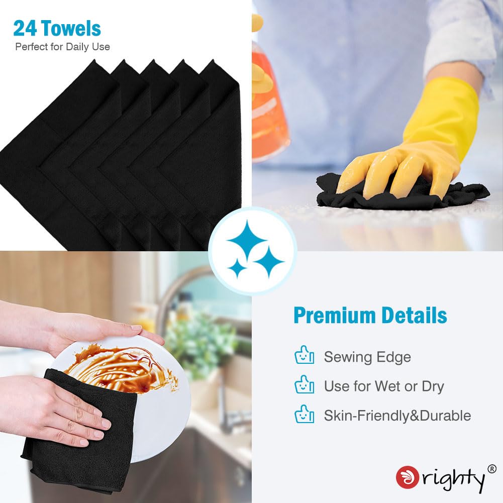 Microfiber Cleaning Cloth (24 Count)