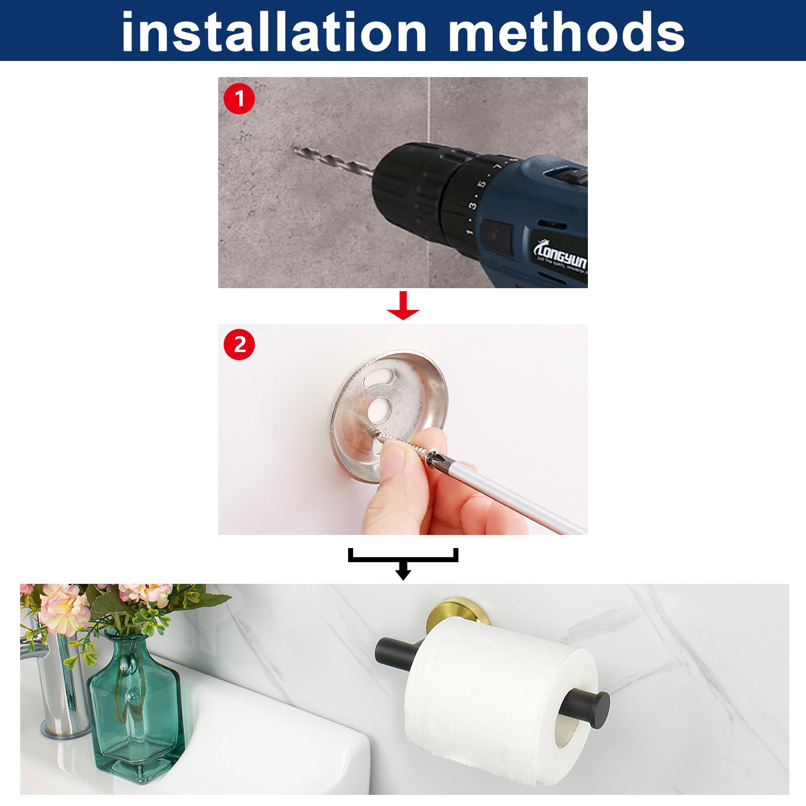 Bathroom Toilet Paper Holder