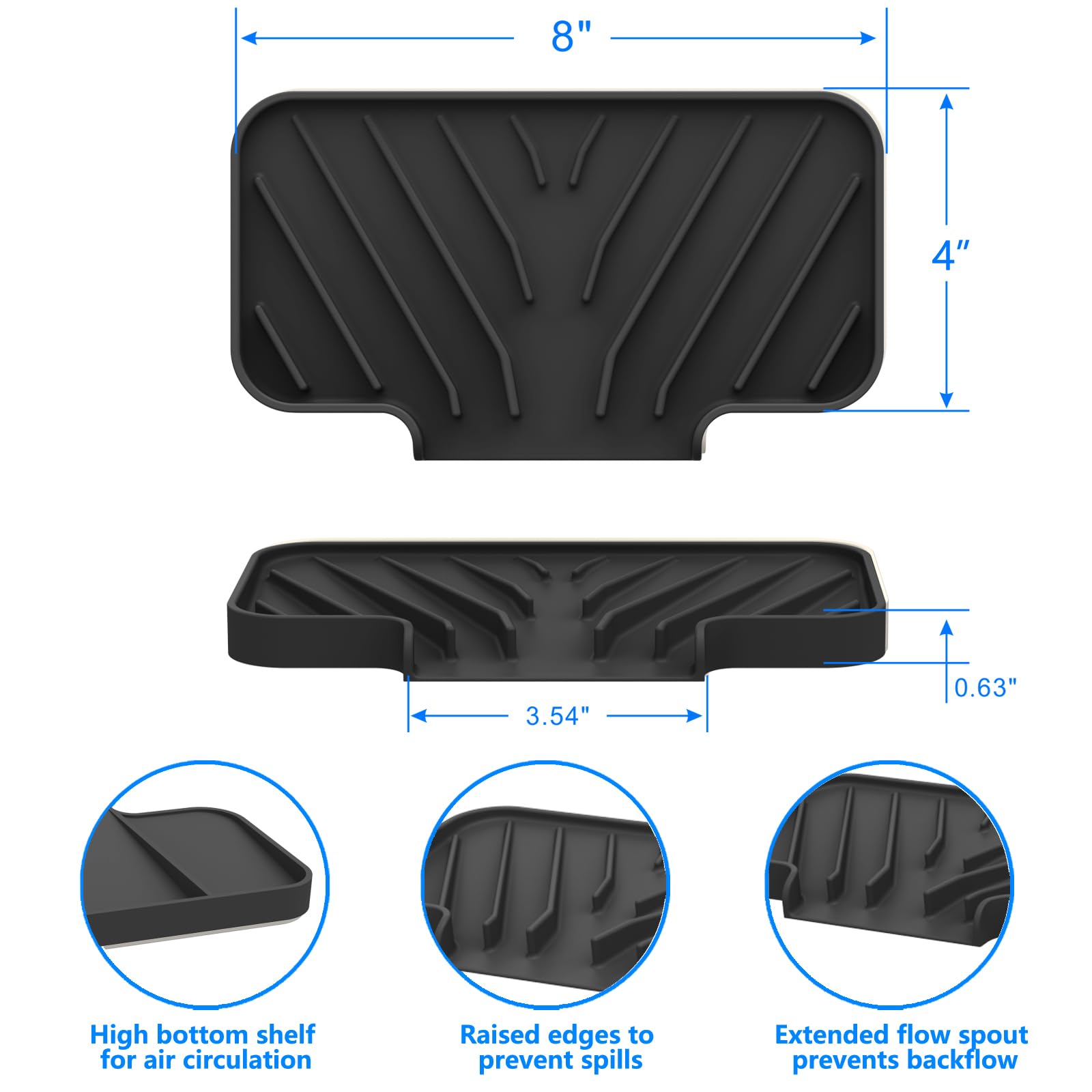 Sponge Holder for Kitchen Sink