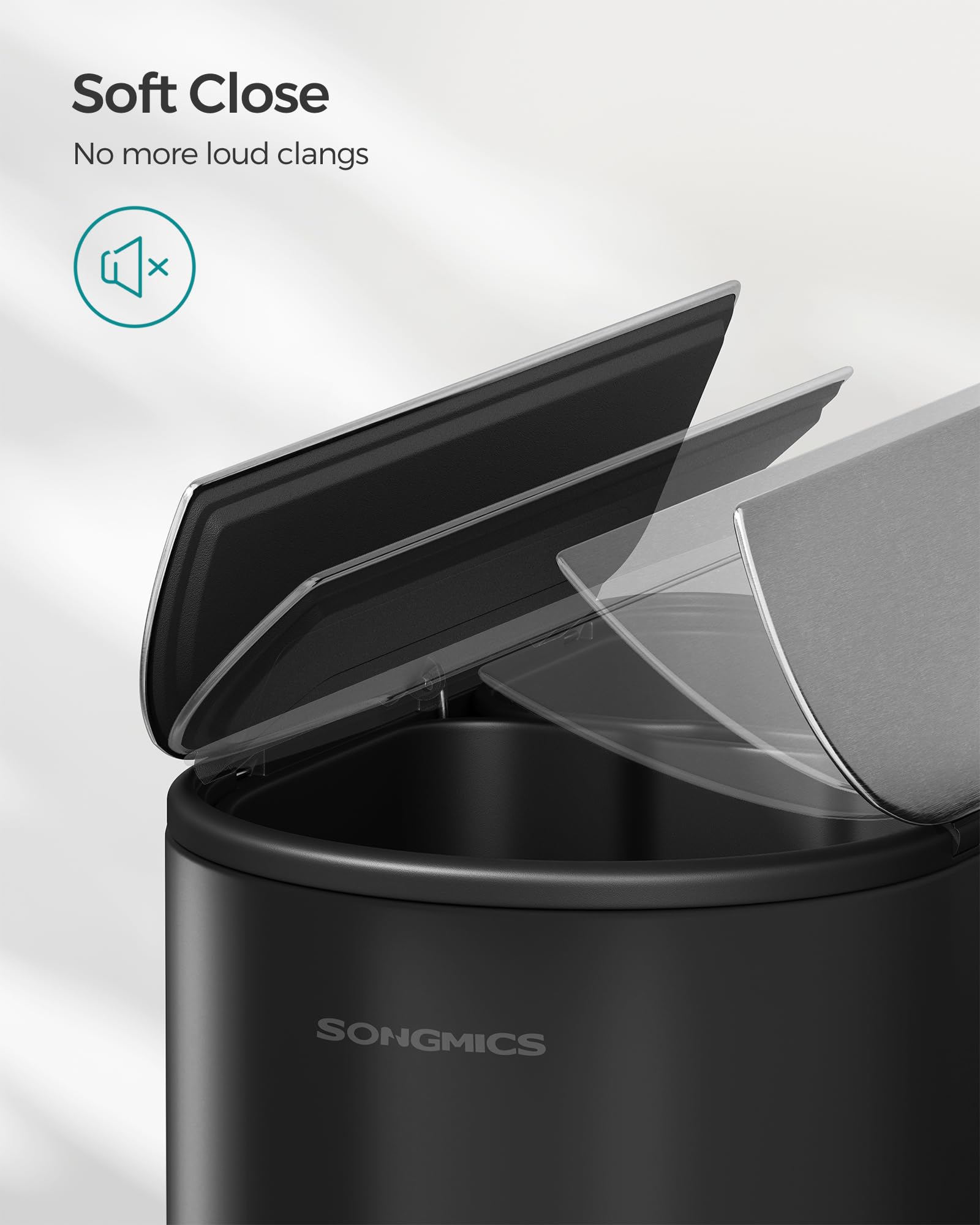 13 Gallon Dual Kitchen Trash Can