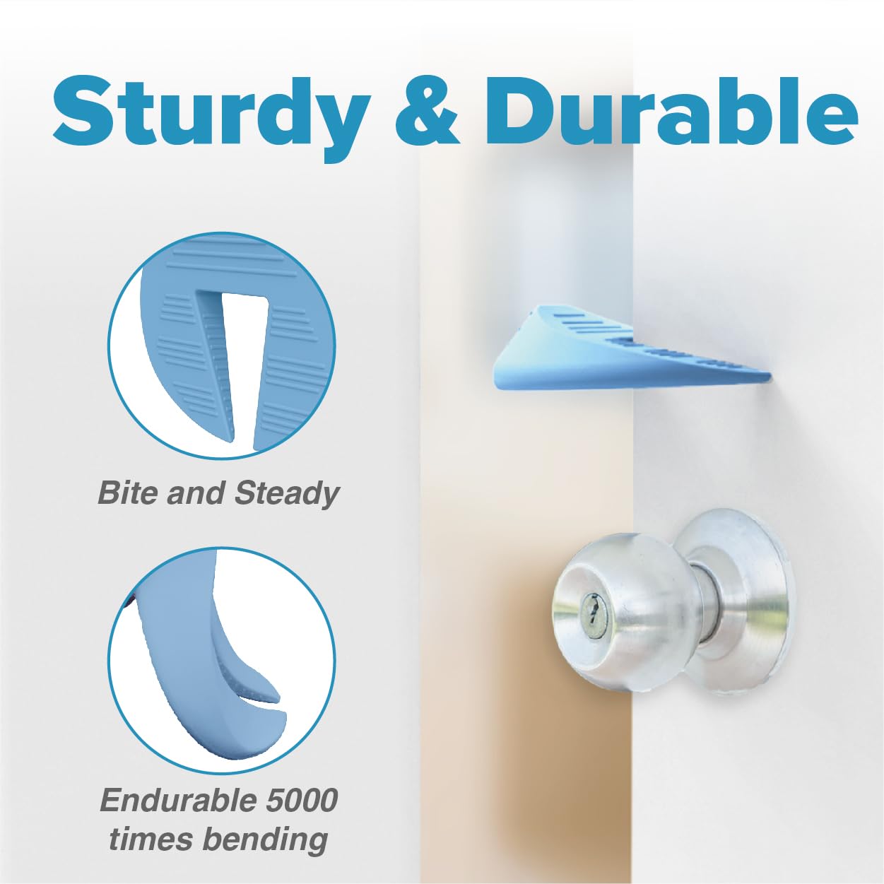 Door Pinch Guard and Door Slam Stopper (4 Count)