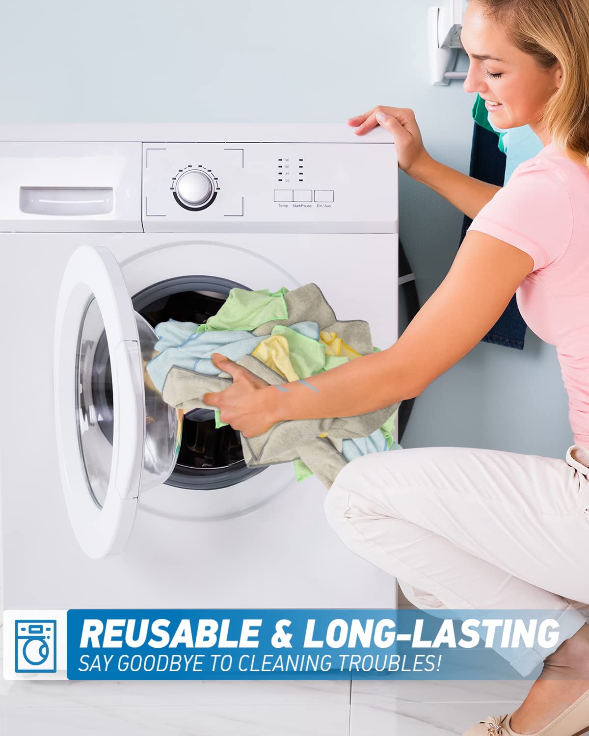Microfiber Cleaning Cloth (24 Count) - ModHome Supplies