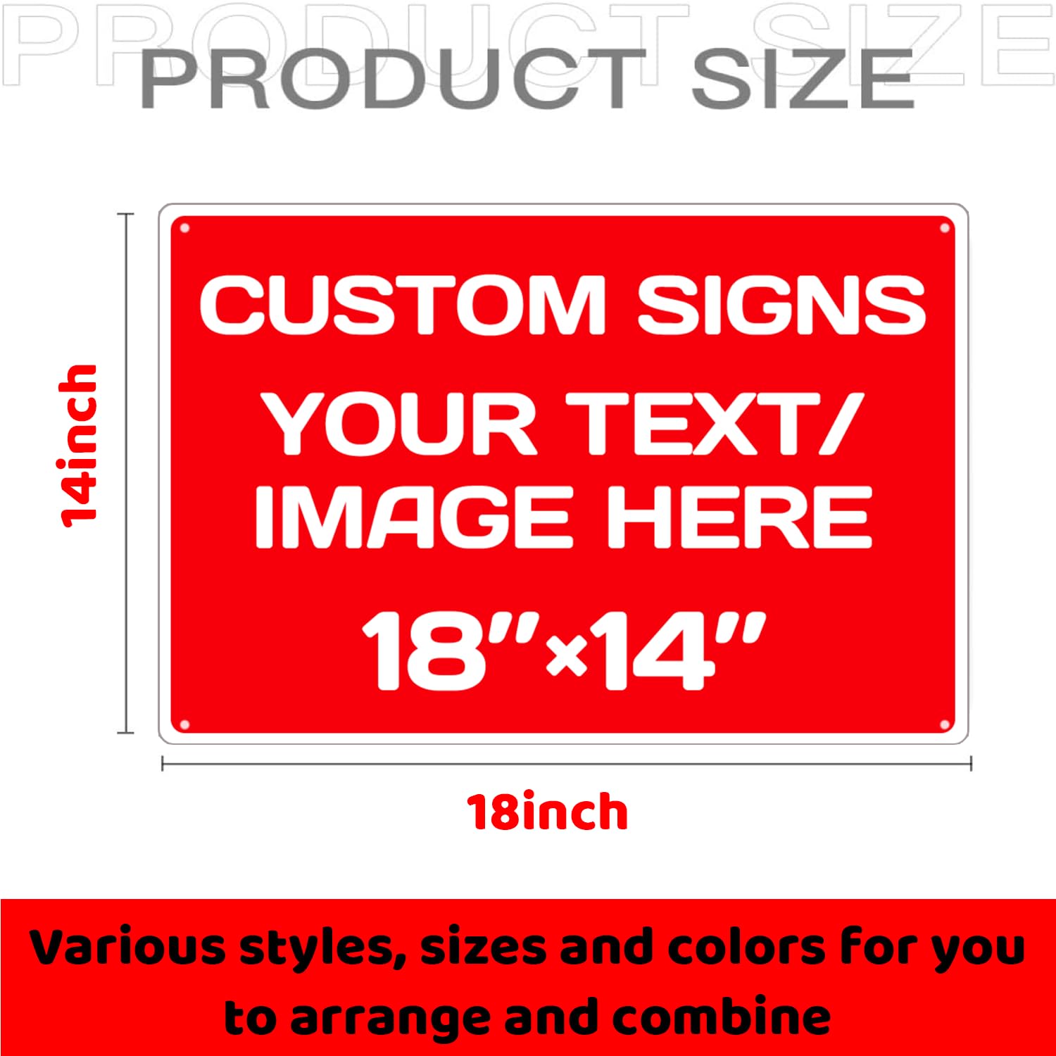Personalized signs