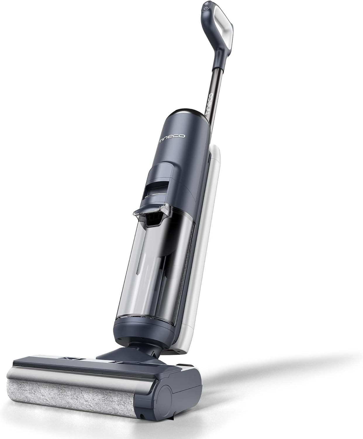 Tineco Floor ONE S5 Smart Cordless Wet Dry Vacuum Cleaner and Mop for Hard Floors, Digital Display, Long Run Time, Great for Sticky Messes and Pet Hair, Space-Saving Design, Blue - ModHome Supplies