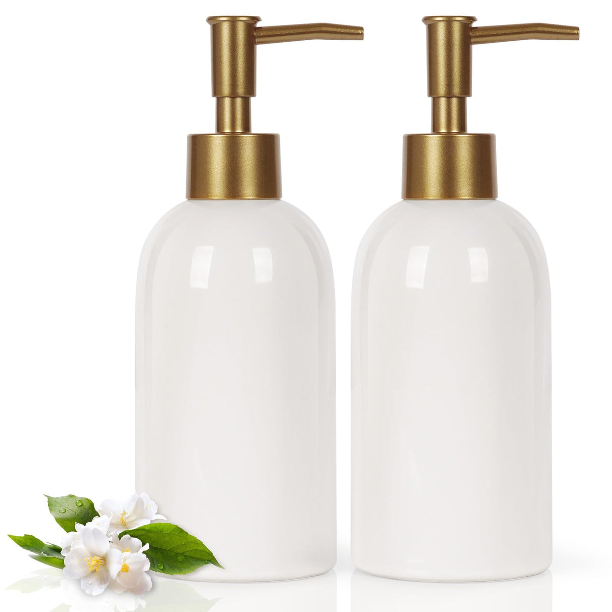 14OZ Soap Dispenser for Bathroom (2 Count)