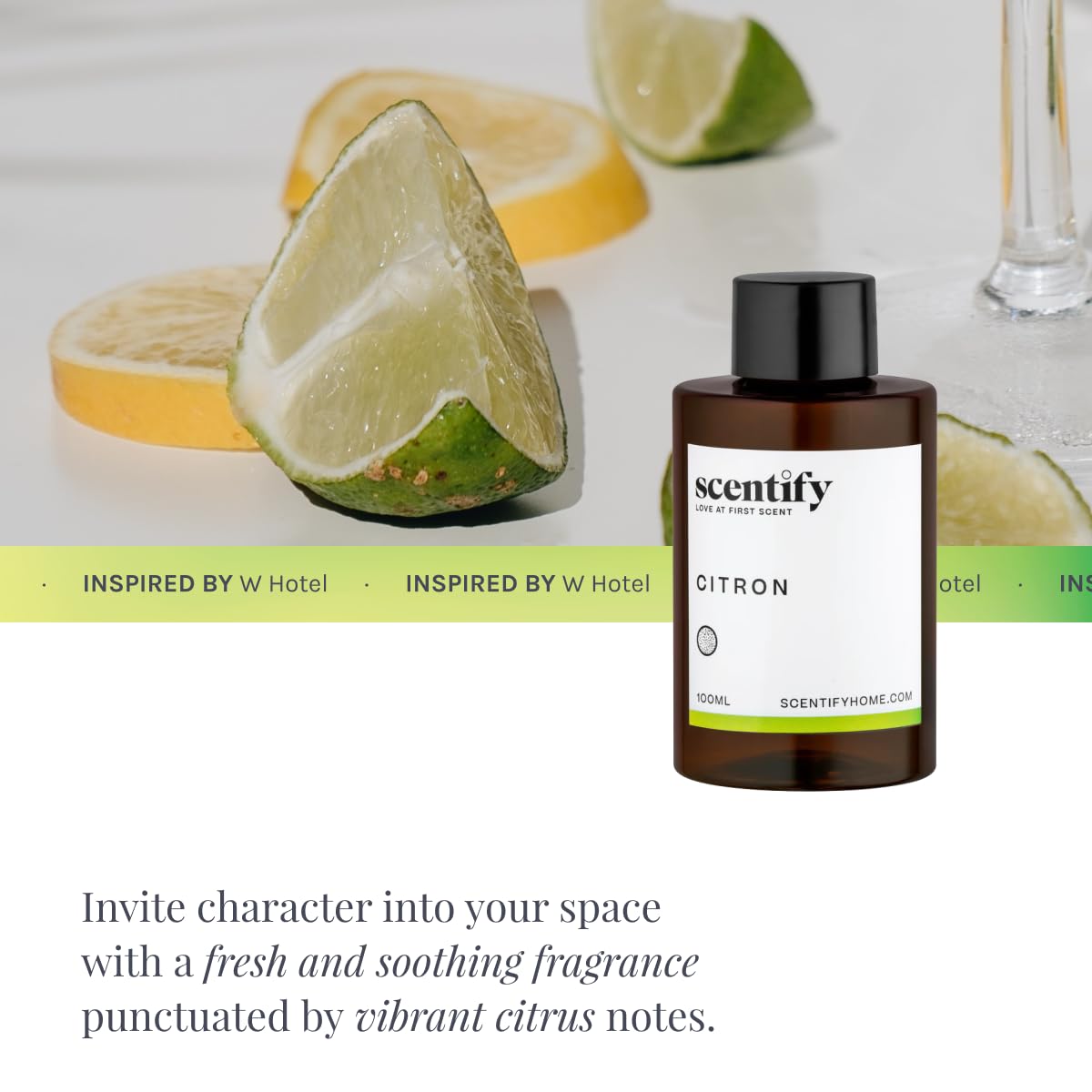 Citron Aroma Oil Refill Scent for Oil Diffusers (3.38 Fl Oz)