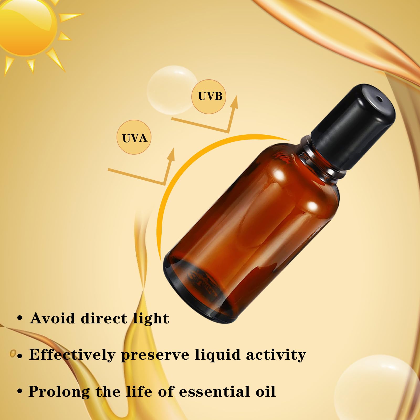 5ML Roller Bottles for Essential Oil