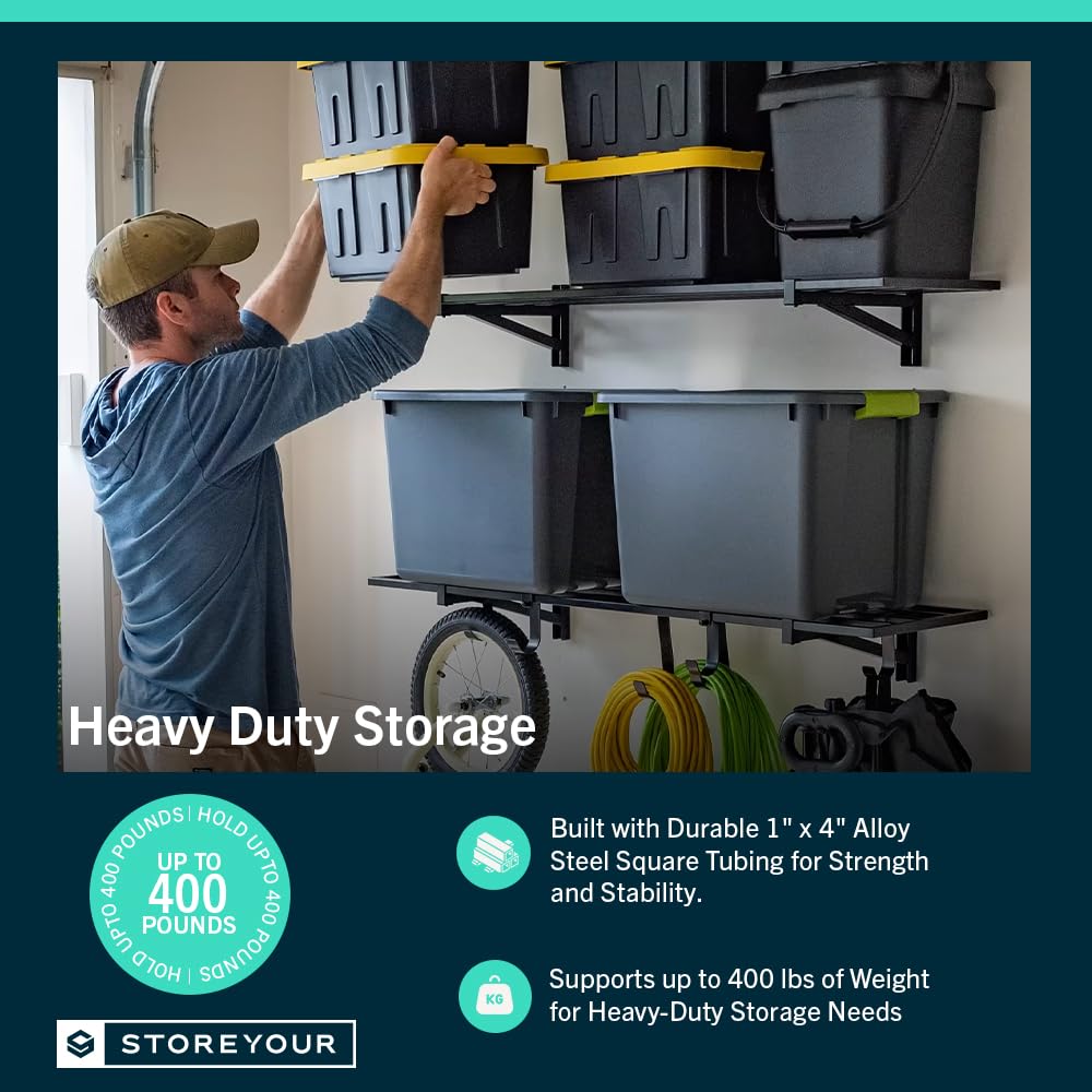 Garage Wall Shelf (2 Count)