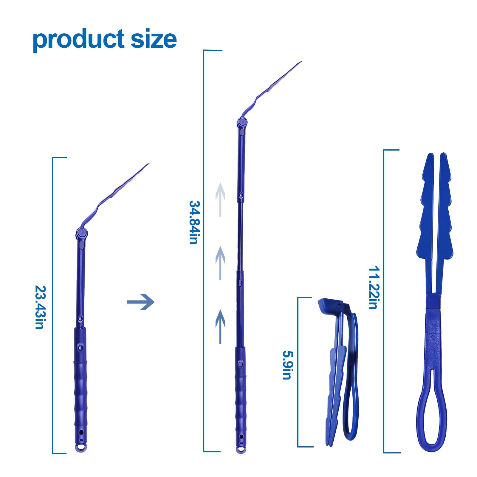 Replacement Handles Compatible with Swiffer Duster Refill (3 Count)