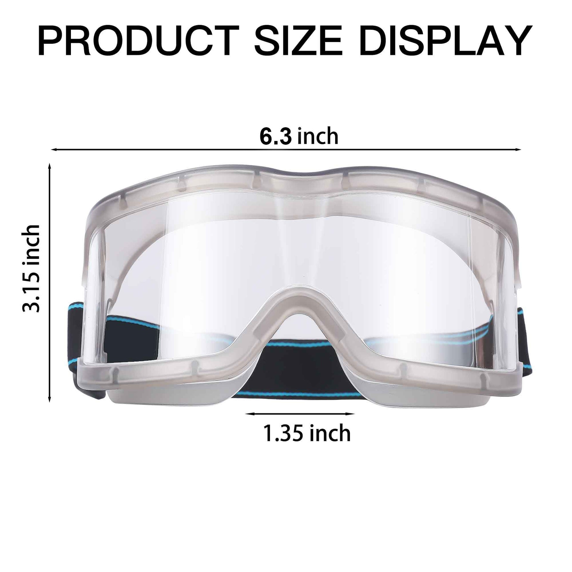 Safety Glasses Over Eyeglasses