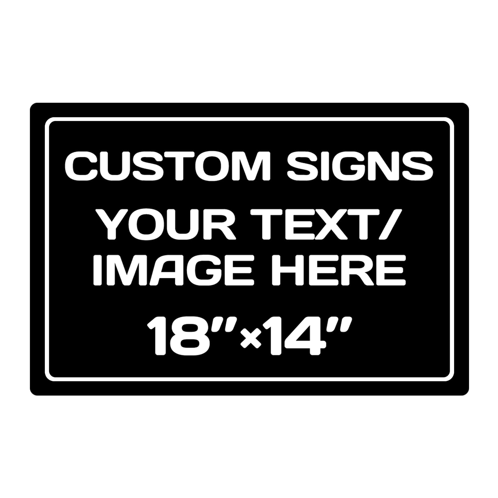 Custom Sign Personalized Metal signs