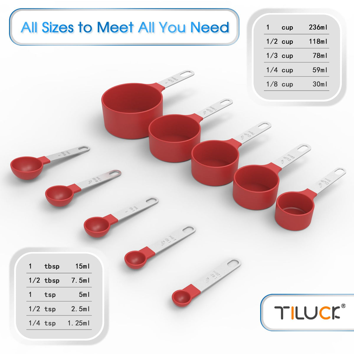 Measuring Cups & Spoons Set
