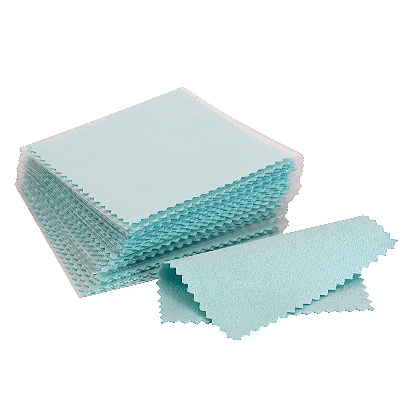 100pcs Premium Jewelry Cleaning Cloth (100 Count)