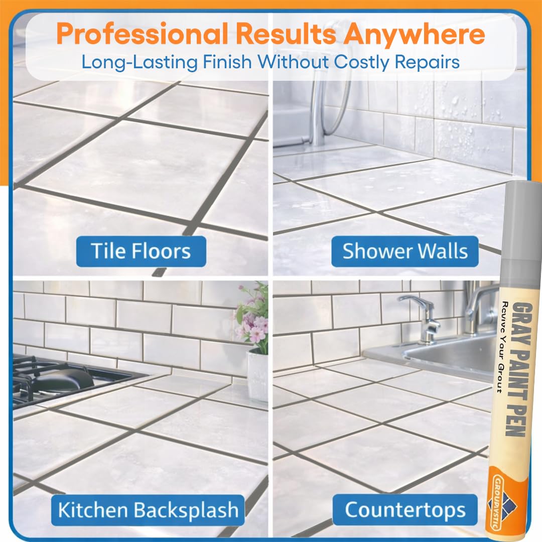 Grout Pen Gray