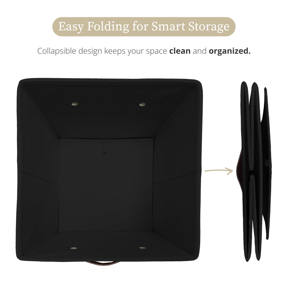 Storage Bins Storage Baskets for Shelves (4 Count)