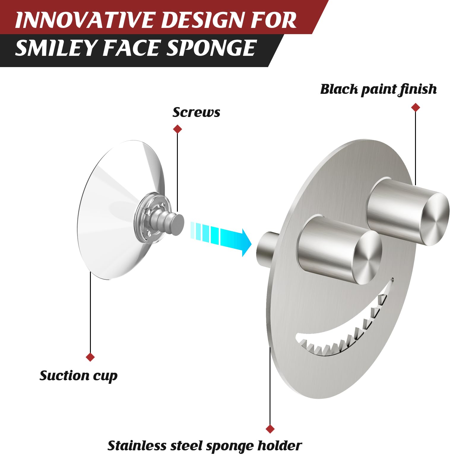 Sponge Holder for Kitchen Sink
