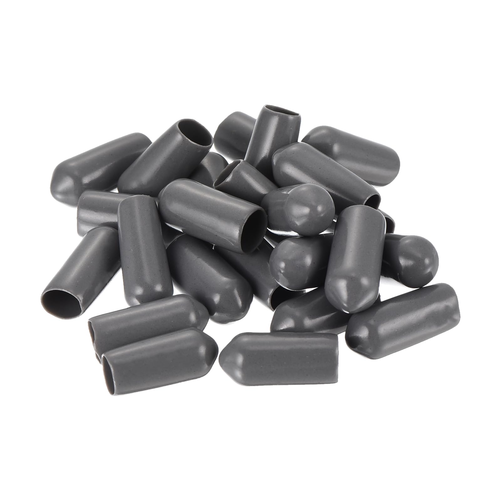 20pcs Rubber End Caps 6mm