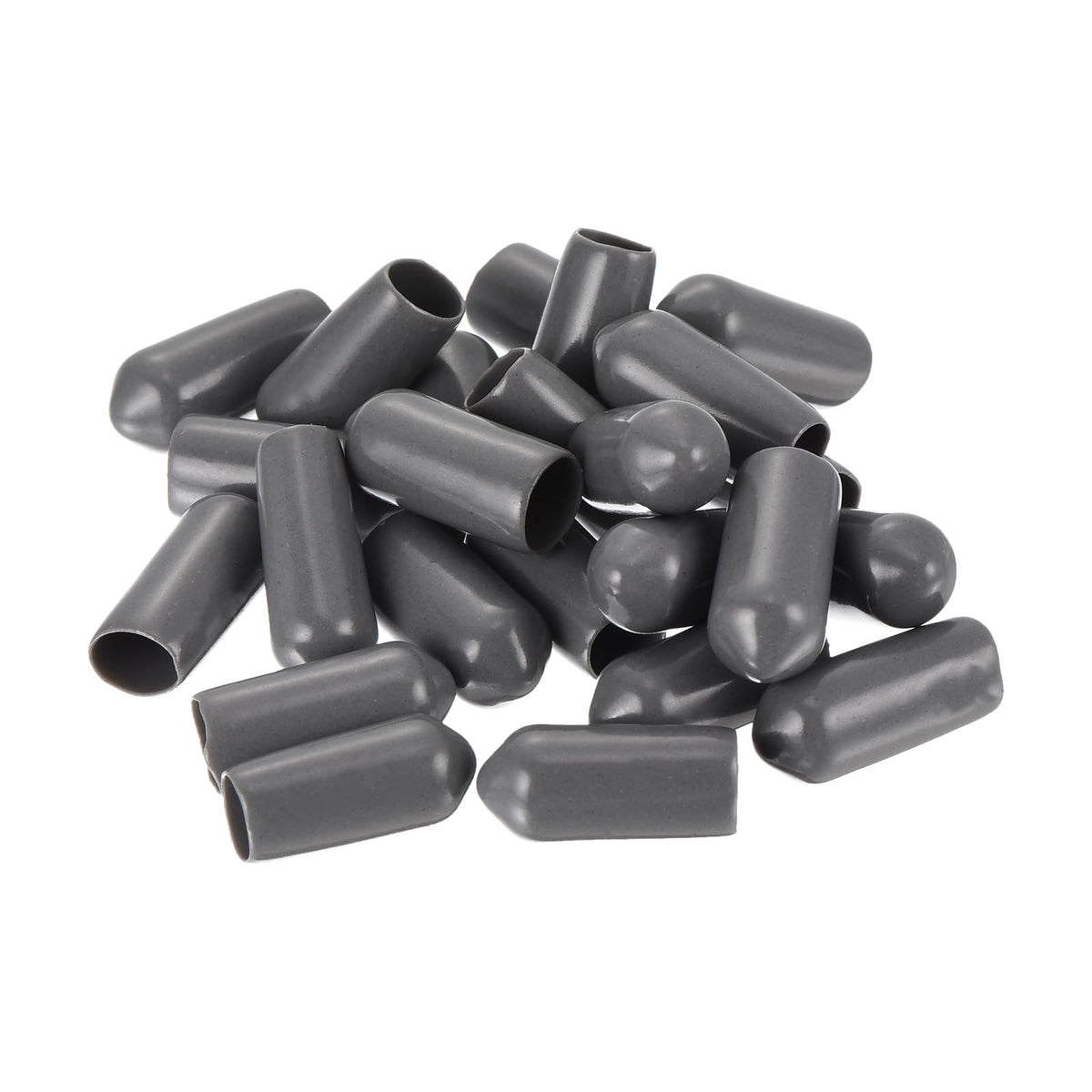 20pcs Rubber End Caps 6mm
