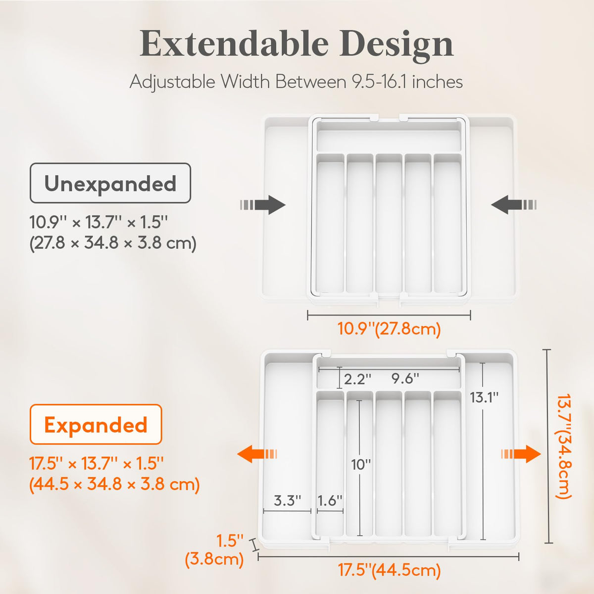 Silverware Drawer Organizer