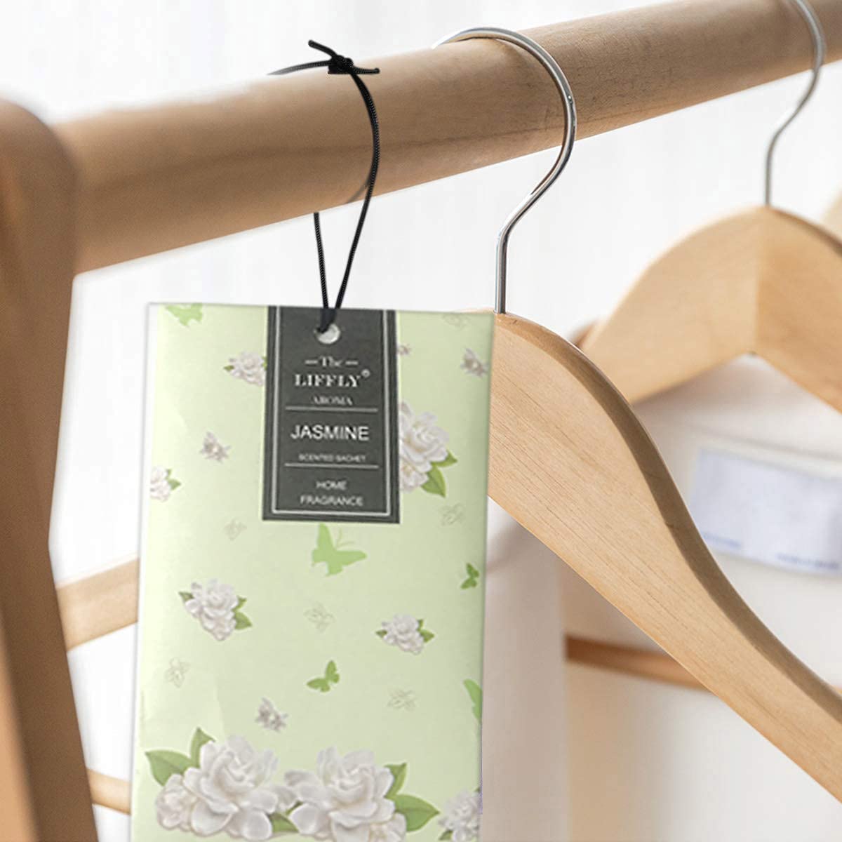 14 Packs Jasmine Scented Sachets Bags for Drawers and Closets Home Fragrance Gift