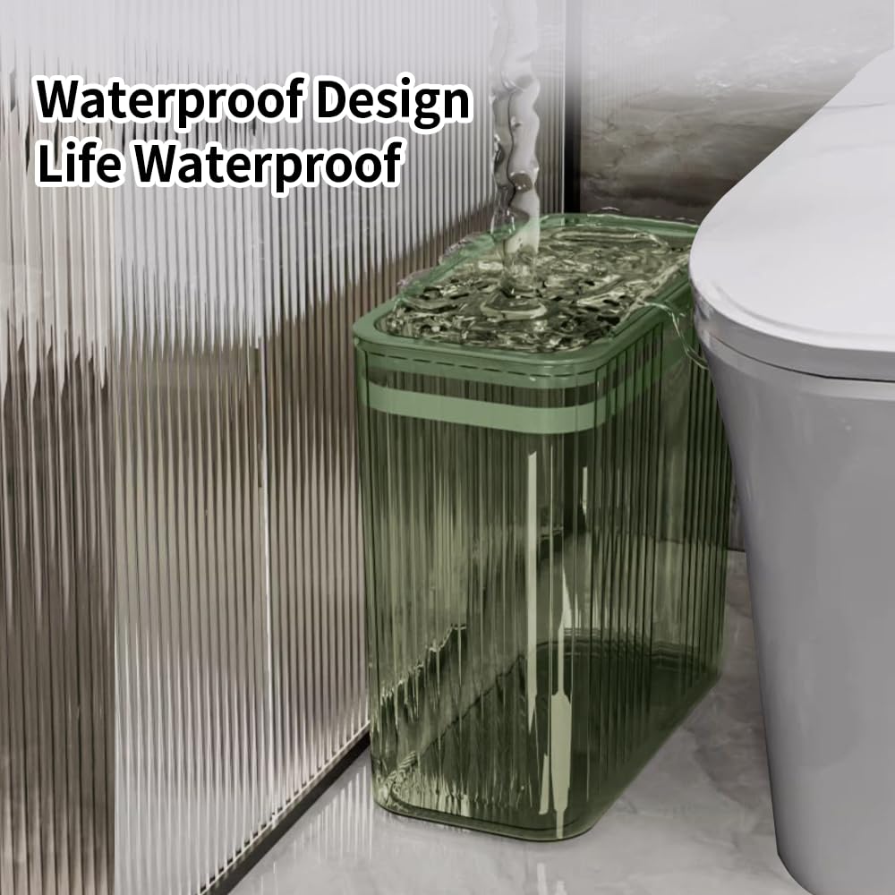 Bathroom Trash Cans with Lids