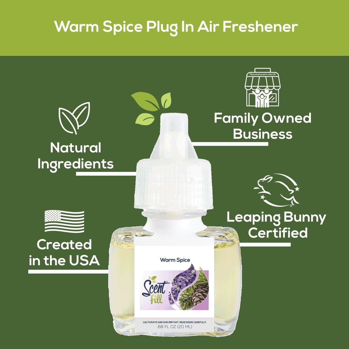Warm Spice Plug in Air Freshener (2.72 Fl Oz)