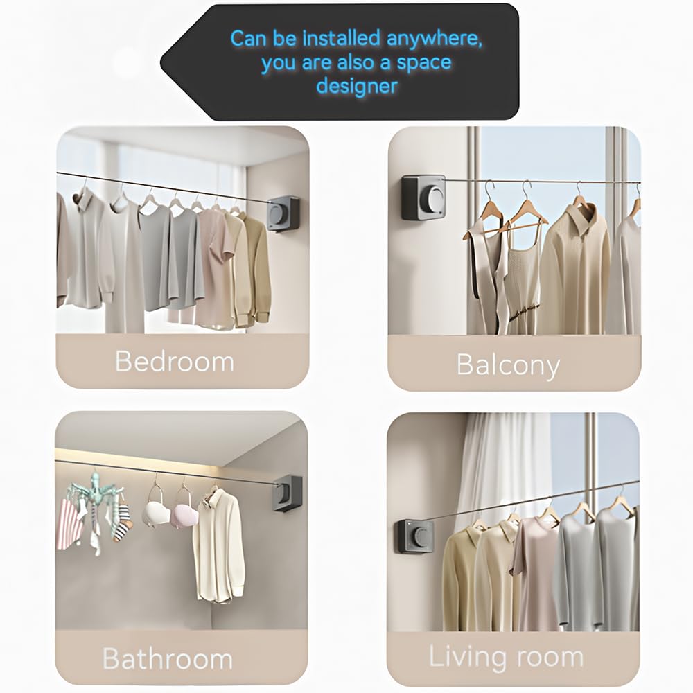 Retractable Clothesline (17 Foot)