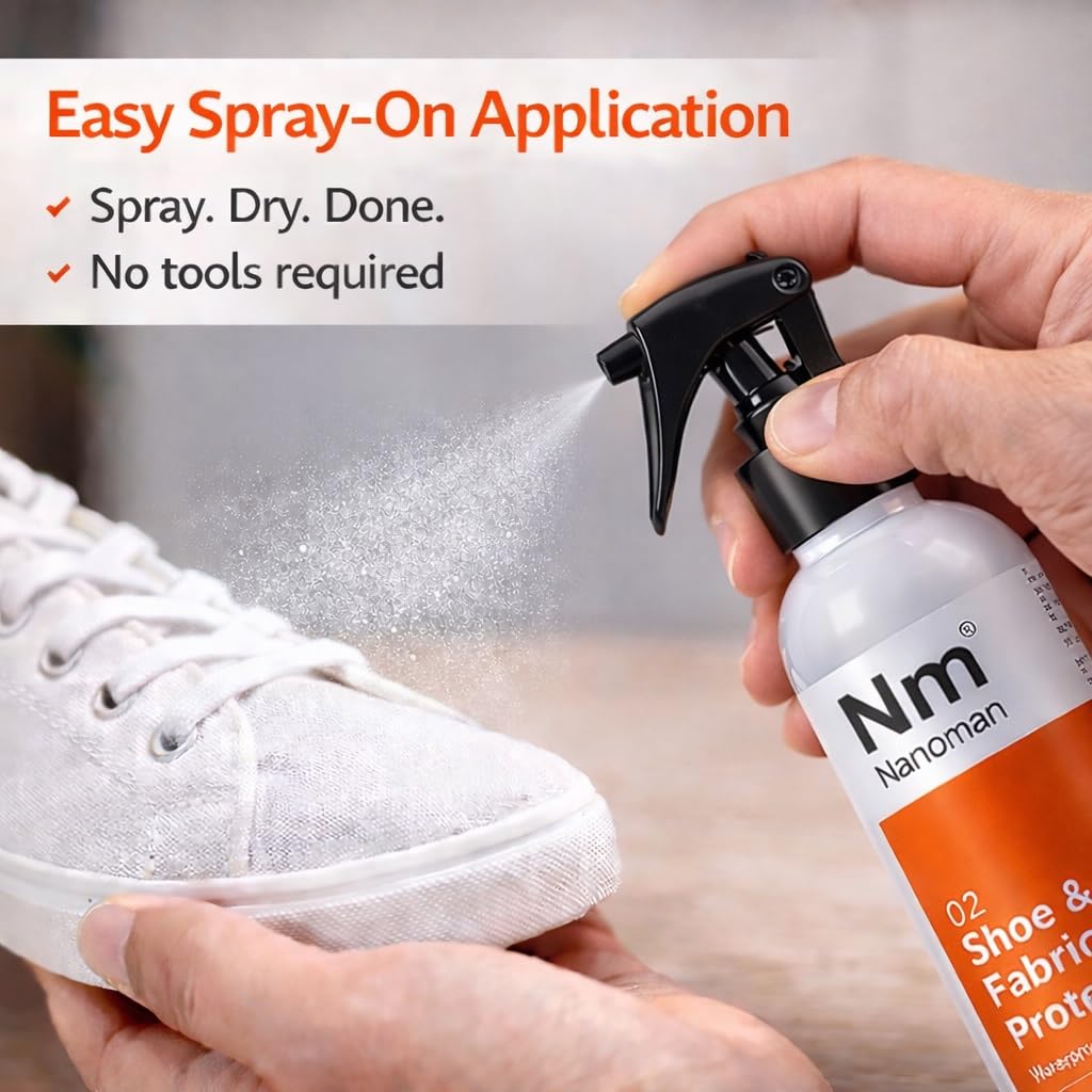 Shoe & Fabric Protector Spray 250mL (8.5 Fl Oz)