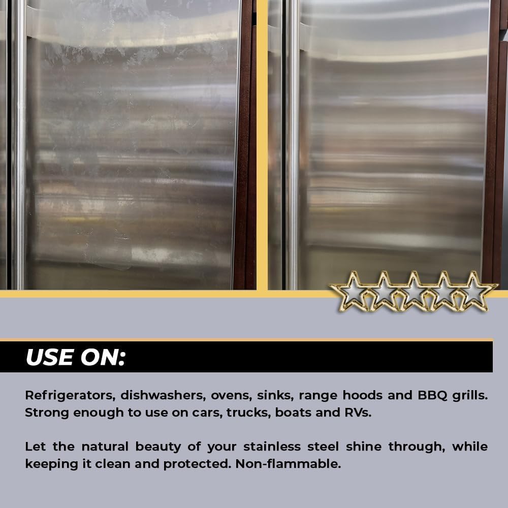 Stainless Steel & Chrome Clean (8 Fl Oz)