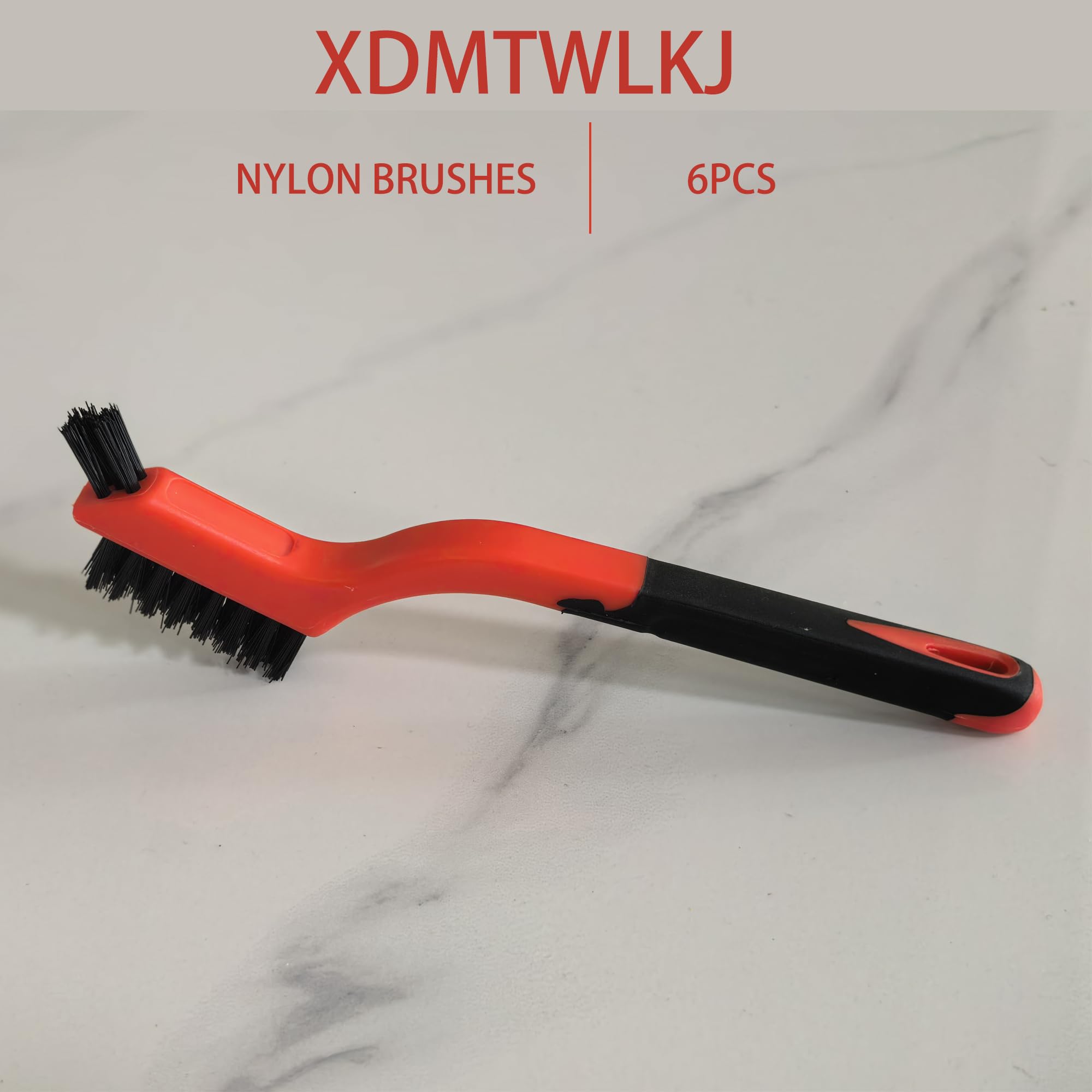 6 Pack Nylon Cleaning Brushes (6 Count)