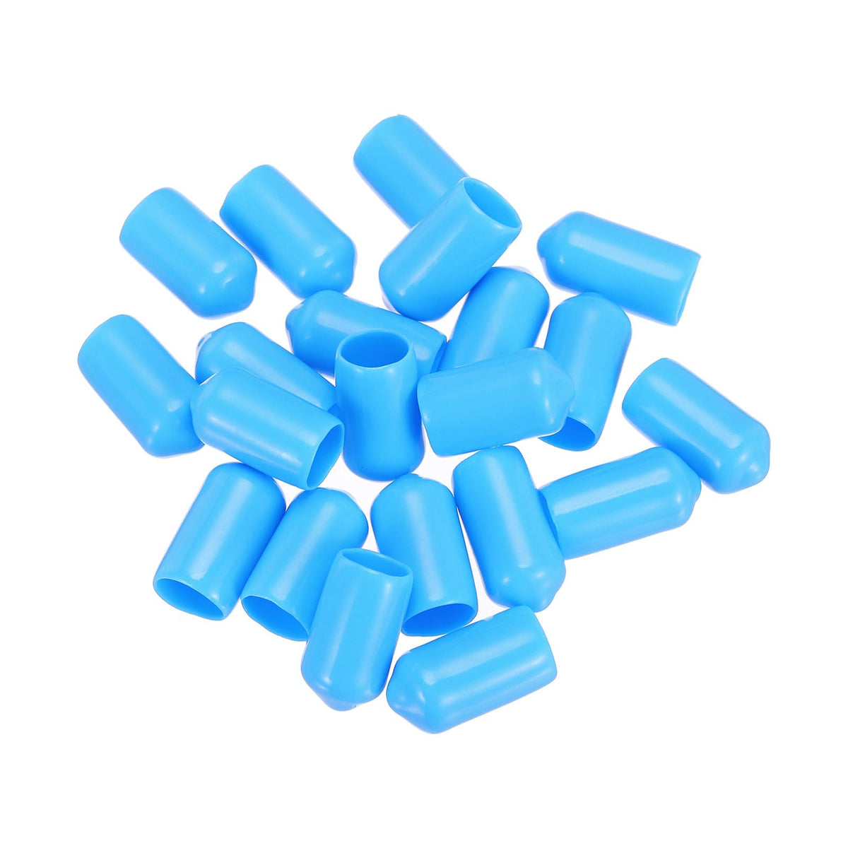20pcs Rubber End Caps 8mm