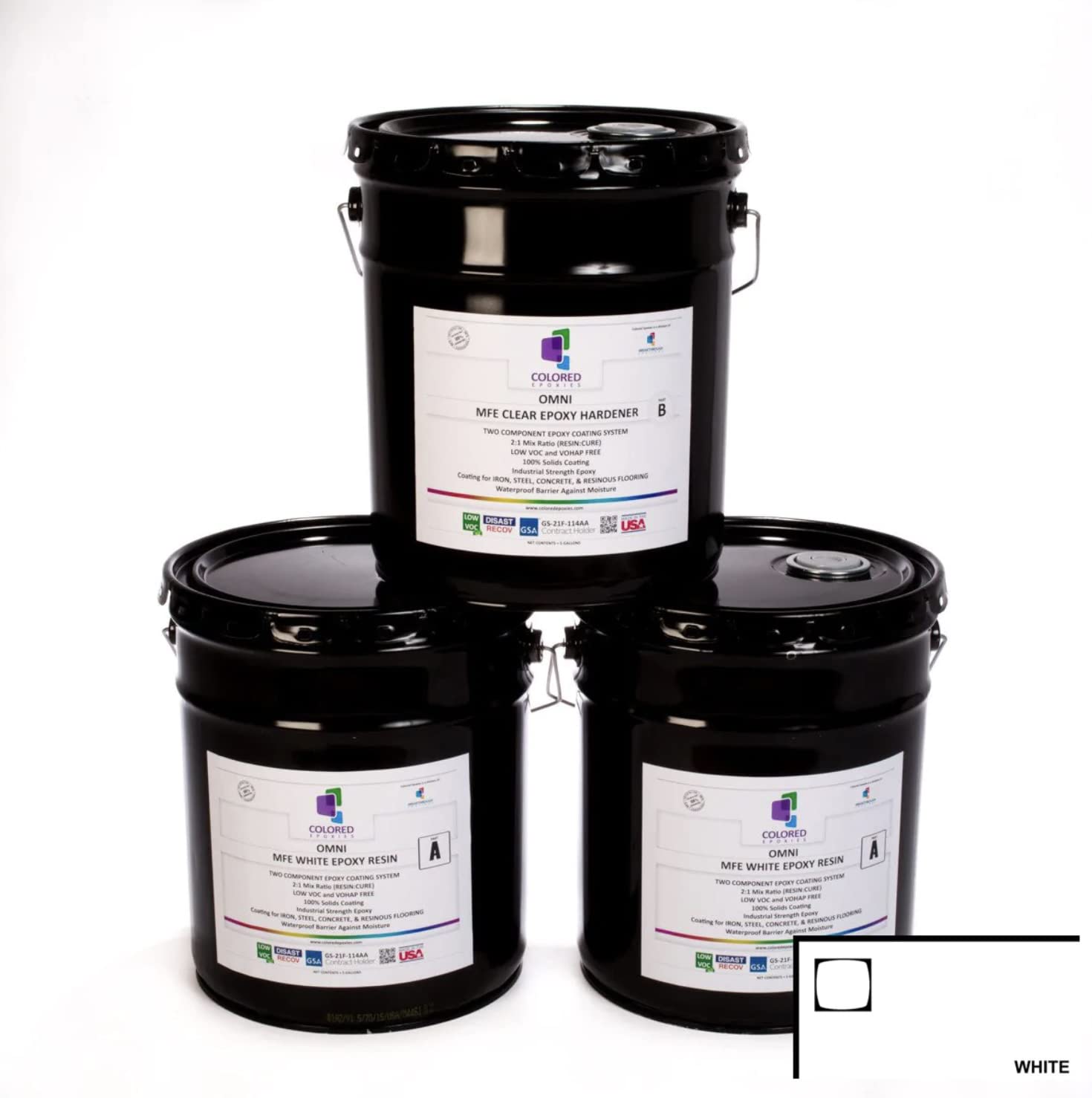 15 Gallon Kit Resin and Hardener (1920 Fl Oz)