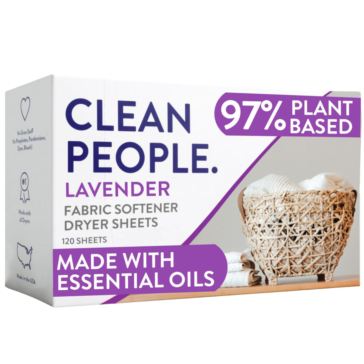Fabric Softener Sheets (120 Count)