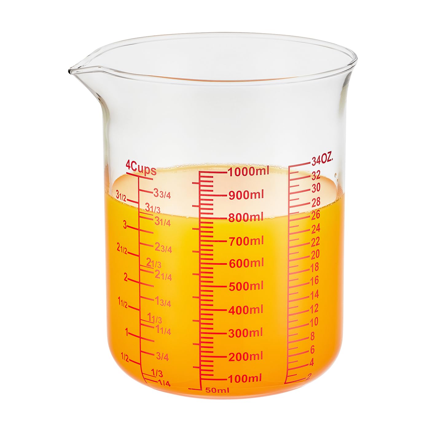High Borosilicate Glass Measuring Cup