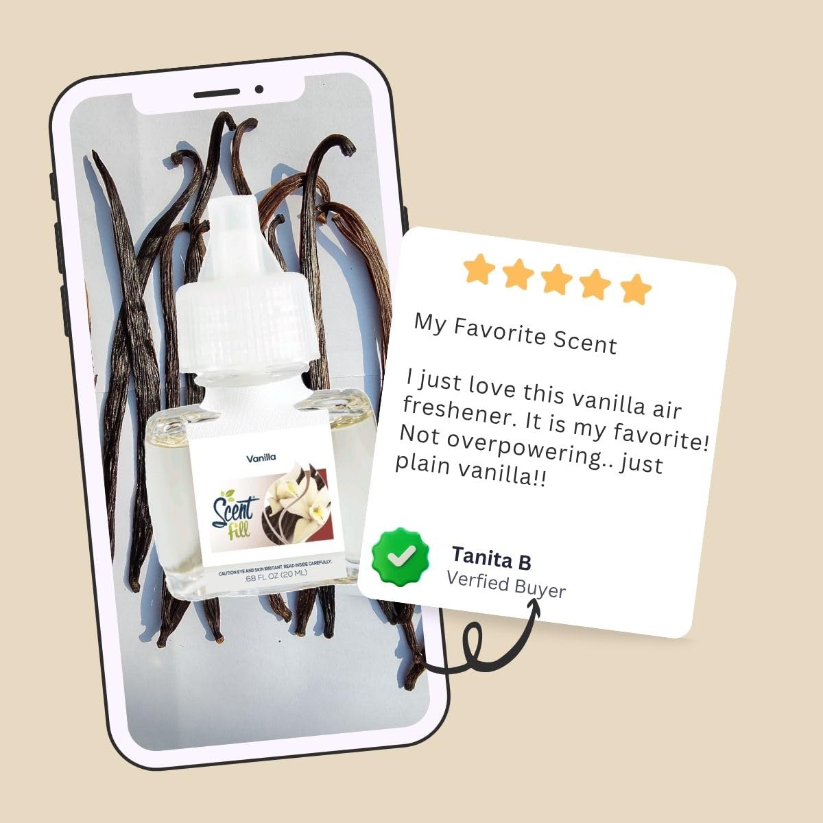 Vanilla Plug in Air Freshener (2.72 Fl Oz)