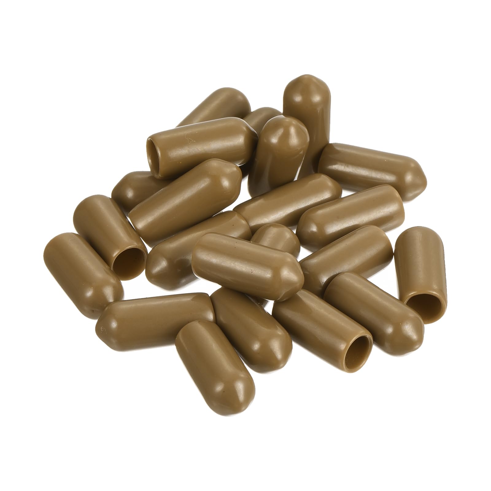 20pcs Rubber End Caps 6mm