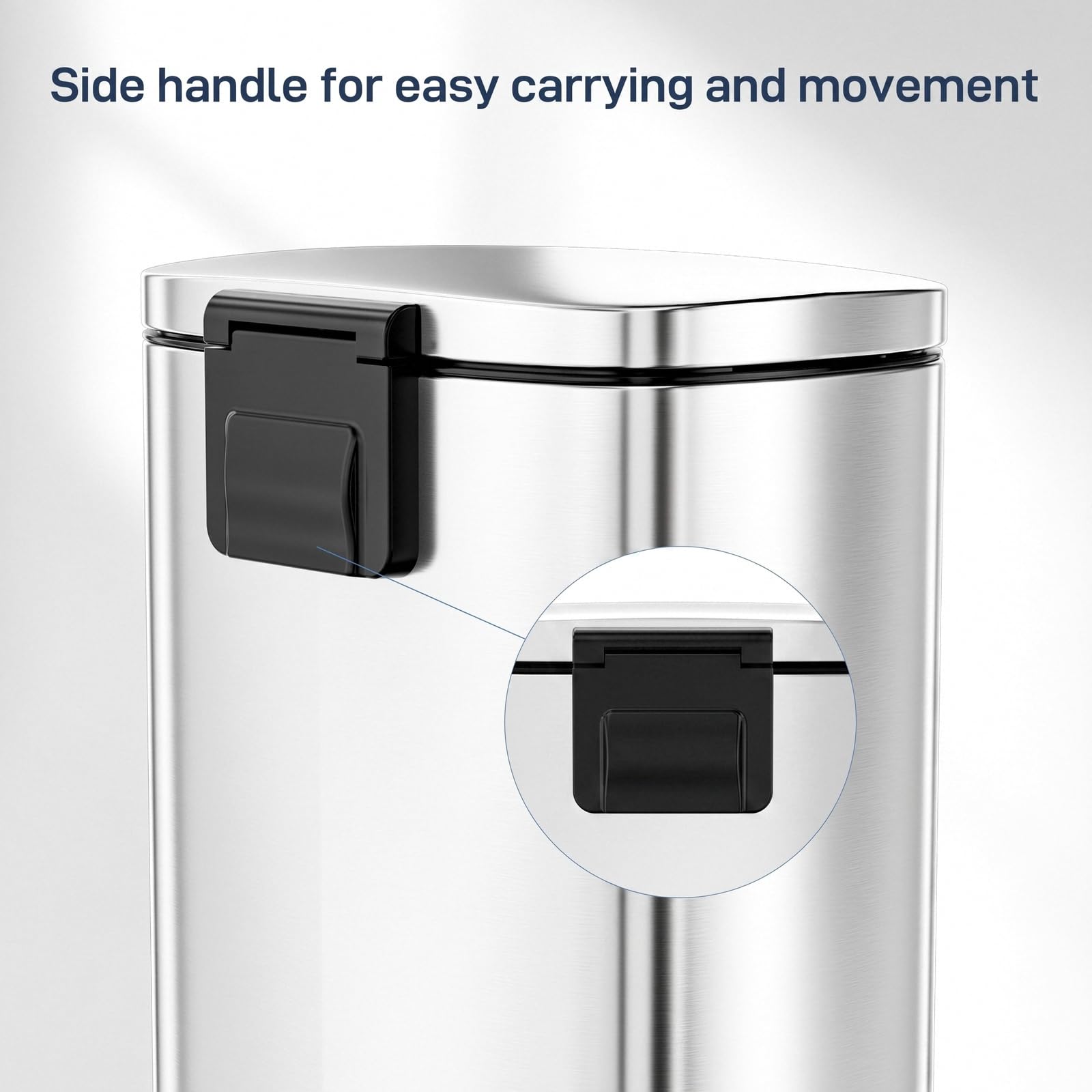 13.2 Gal Step Kitchen Trash Can