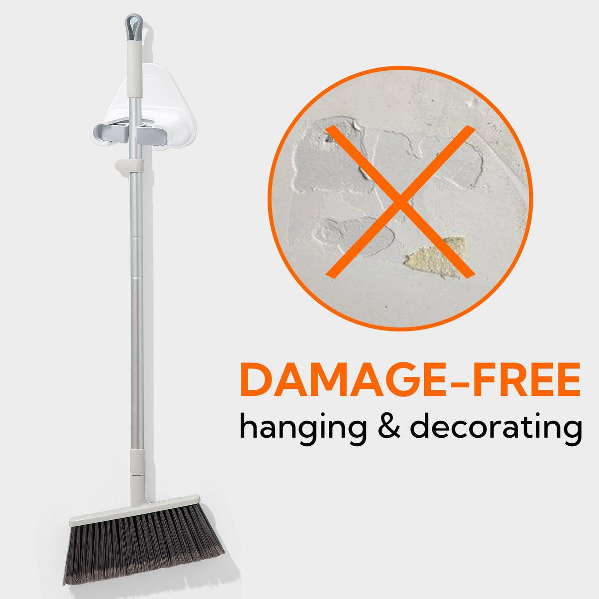 10lbs Broom and Mop Grippers (2 Count)