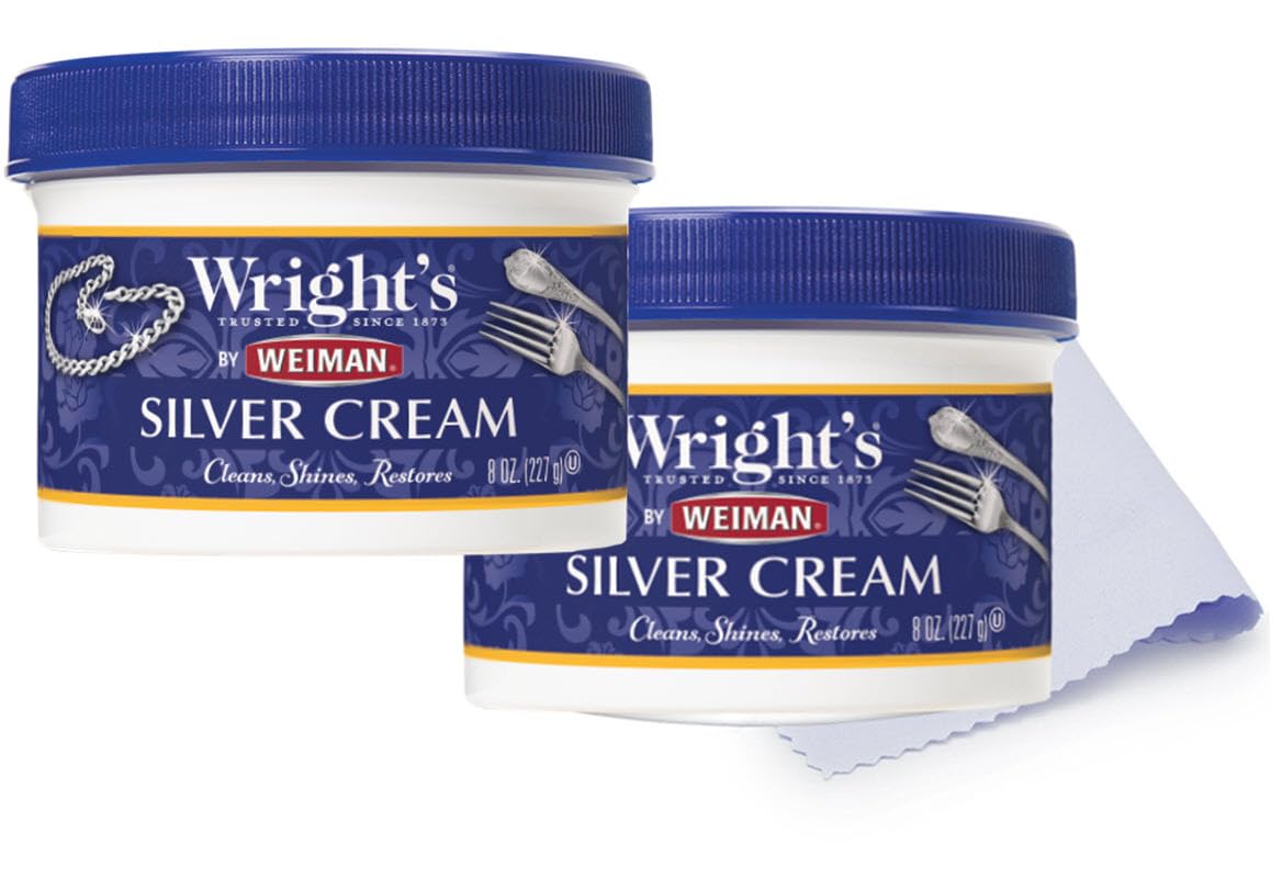 by Weiman Silver Cleaner and Polish Cream (16 Ounce)