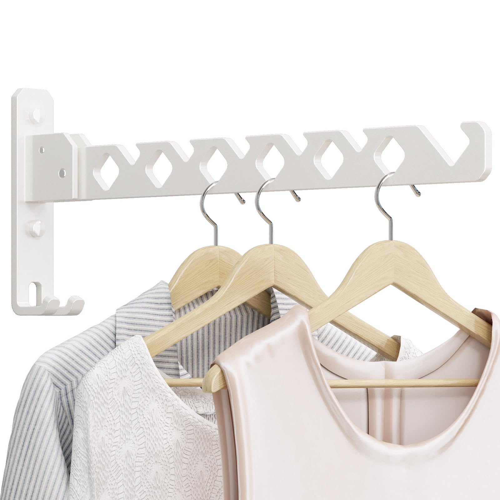 Wall Mounted Clothes Drying Rack (7.2 Ounce)