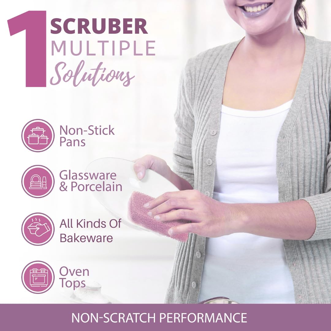 Silicone Dish Sponge Scrubbers